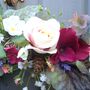 Spring Summer Wedding Rosy Posy Decorative Wreath, thumbnail 4 of 12