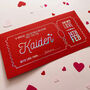 Personalised Valentine Money Wallet, Gift Envelope, thumbnail 3 of 3