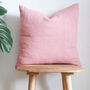 Softened Pure Linen Cushion Covers, thumbnail 6 of 7