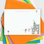 Fairy Castle Note Cards With Coloured Envelopes, thumbnail 1 of 2