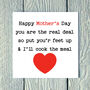 Happy Mother's Day You're The Real Deal, thumbnail 1 of 2