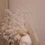 Ivory Hat With Feather Detail, thumbnail 1 of 5