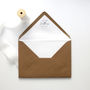Personalised Mr And Mrs Lined Envelopes Pack Of Six, thumbnail 1 of 2