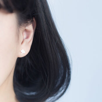 Sterling Silver Weather Design Stud Earrings, 4 of 7