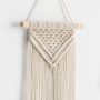 Pack Of Three Macrame Wall Hanging Home Decoration, thumbnail 2 of 4