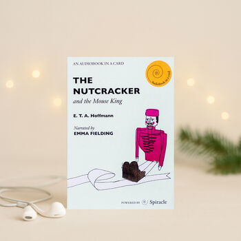 The Nutcracker Audiobook Card Christmas Gift Book Lover, 6 of 12
