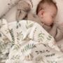 Nature Leaf Muslin Swaddle, thumbnail 1 of 4