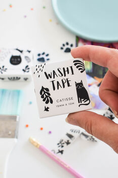 Catisse Cat Artist Washi Tape, 2 of 2