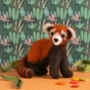 Red Panda Needle Felting Kit, thumbnail 1 of 6