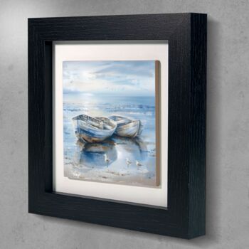 Morning Serenity Framed Ceramic Art Tile, 7 of 10