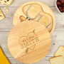 Personalised Wedding Cheese Board Set 'Heart And Arrow', thumbnail 1 of 8