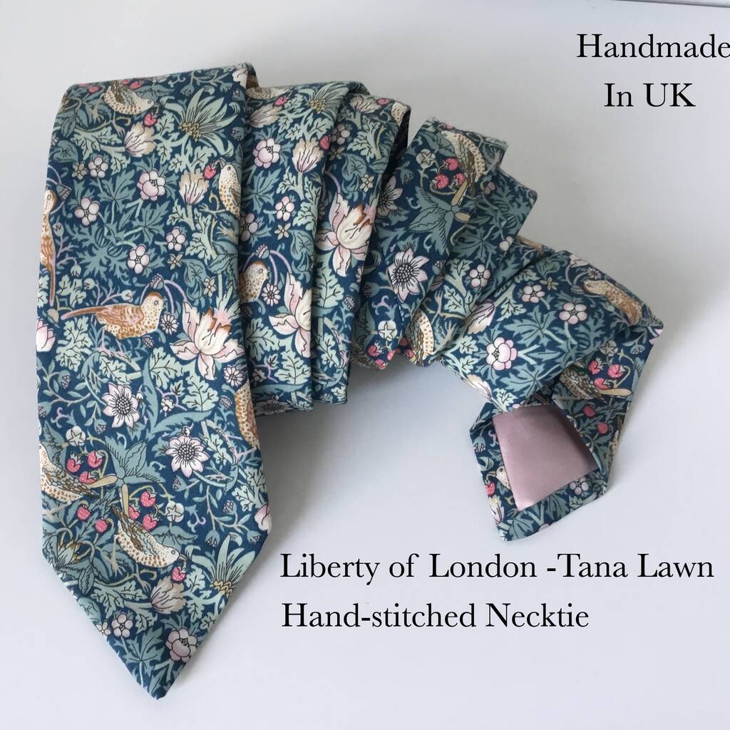Liberty Of London Tana Lawn Hand Stitched Neck Tie, 1 of 8