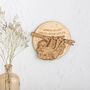 Personalised Family Sloth Wall Plaque, thumbnail 2 of 5