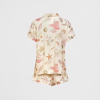 Whispering Sands Lotus Pink Short Pyjamas, 4 of 8
