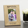 Personalised Any Year Anniversary Frame, thumbnail 2 of 3