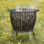 Forge Industrial Raw Metal Fire Pit, thumbnail 2 of 7