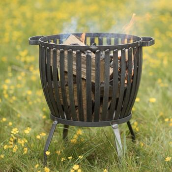 Forge Industrial Raw Metal Fire Pit, 2 of 7