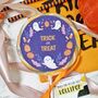 Purple Trick Or Treat Halloween Lollipop, thumbnail 1 of 3