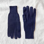 Fair Trade Luxury Soft Fine Knit Merino Mens Gloves, thumbnail 8 of 12