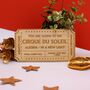 Personalised Christmas Wooden Ticket Gift Voucher, thumbnail 1 of 5