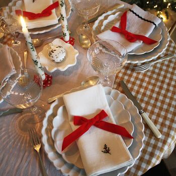 Hand Painted Festive Posy Candles, 4 of 4