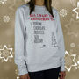 All I Want For Christmas List Adult And Kids Jumper, thumbnail 2 of 6