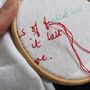 Wedding Memorial Patch With Handwritten Message, thumbnail 6 of 7