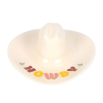 Howdy Cowboy Hat Trinket Dish, 2 of 2