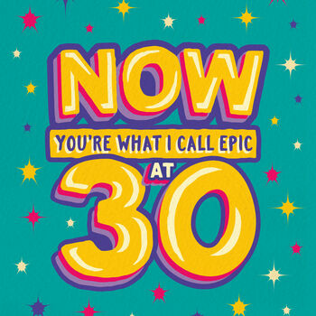 Funny 30th Epic Milestone Birthday Card, 2 of 4