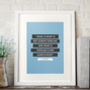 Contemporary Quote Personalised Print, thumbnail 5 of 11