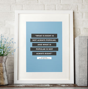 Contemporary Quote Personalised Print, 5 of 11