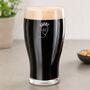 Engraved Pint Glass Personalised 40th Birthday Gift, thumbnail 4 of 12
