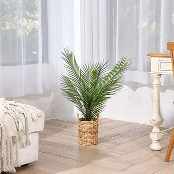 Large Artificial Palm Tree In Pot Fake Faux Plant, 5 of 10