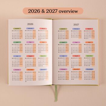 2026 Blue Berry Check Diary | A5, 4 of 11
