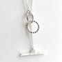 The Dandy Personalised T Bar Necklace, thumbnail 6 of 6