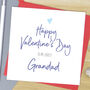 Grandad Valentines Day Card, thumbnail 1 of 3
