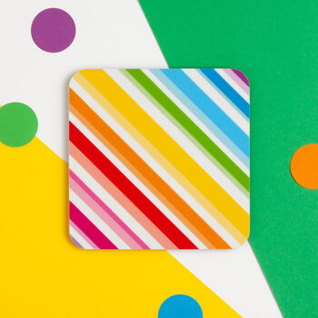 Colourful Rainbow Coaster Set, 5 of 7