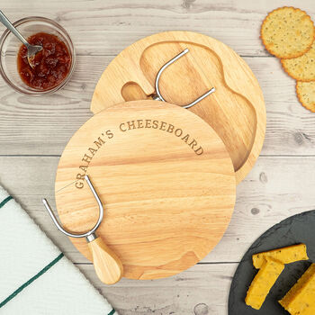 Personalised Premium Quality Cheese Board Set, 2 of 9