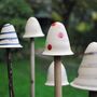 Set Of Three Mushroom Toadstool Cane Toppers, thumbnail 7 of 9