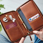 Personalised Leather Travel Wallet To Fit iPad Mini, thumbnail 2 of 4