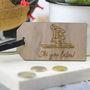 Personalised Wooden Ski Luggage Tag Travel Gift, thumbnail 1 of 3