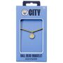 Manchester City Football Club Ballbead Bracelet With Crest Charm, thumbnail 3 of 3