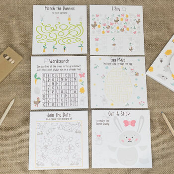 Personalised Easter Children's Activity Pack, 6 of 6