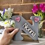 Personalised Nonna N Letter Mother's Day Gift Grey, thumbnail 1 of 2