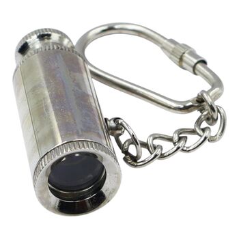 Custom Chrome Mini Telescope Keyring, 6 of 8