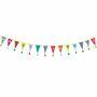 Colourful Happy Birthday Fabric Bunting, thumbnail 2 of 4