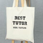 Varsity Best Teacher Personalised Tote Bag, thumbnail 5 of 9