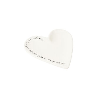 Ceramic Heart Shaped Jewellery Trinket Ring Dish, 3 of 4