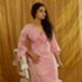 Kirti Tissue Chanderi Knot Dress, thumbnail 7 of 8