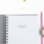 Any Wording Hardback Personalised Notebook, thumbnail 3 of 12